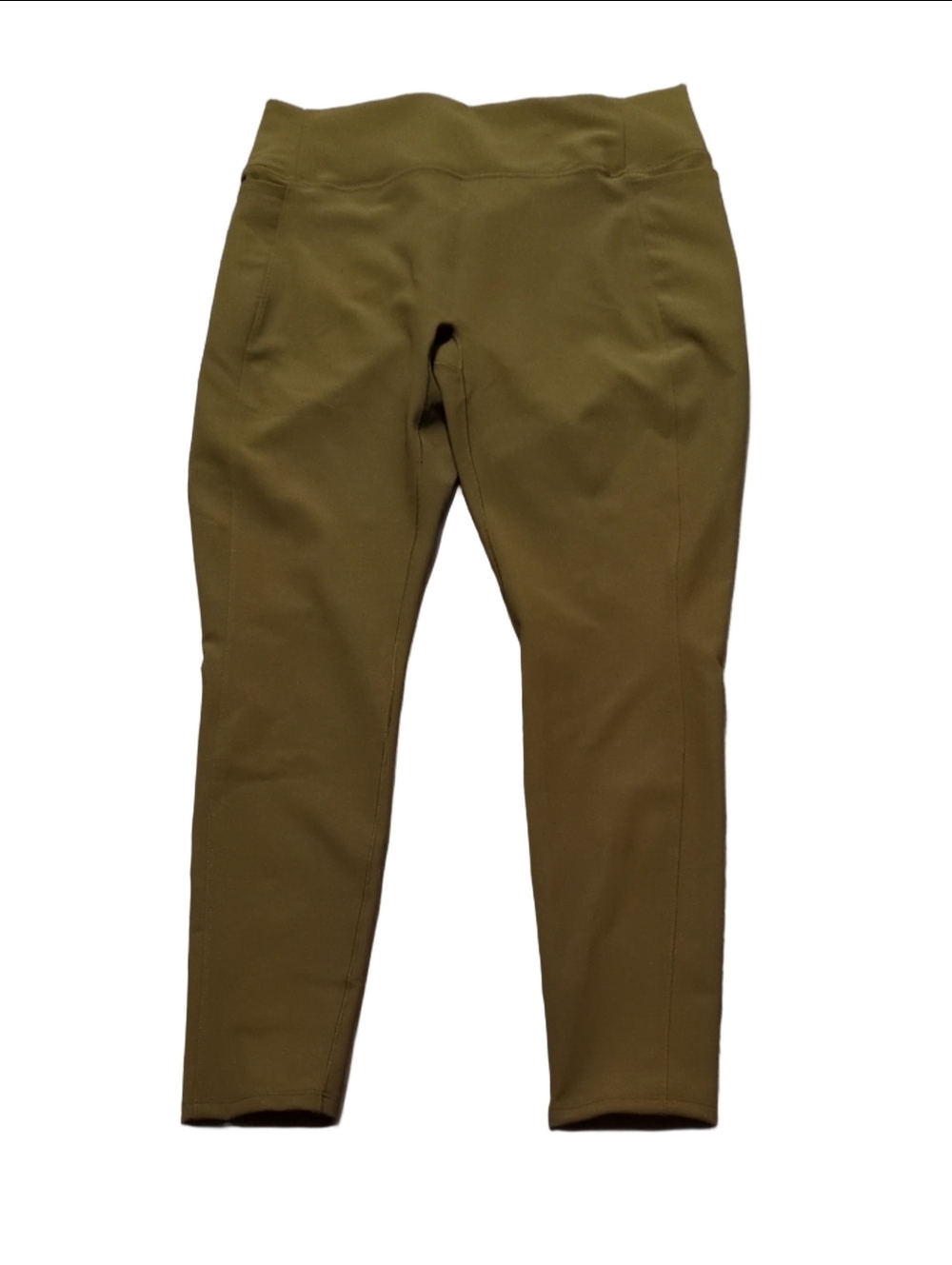 Calia Dark Khaki Olive Essential High Rise Full Length Leggings Size XXL